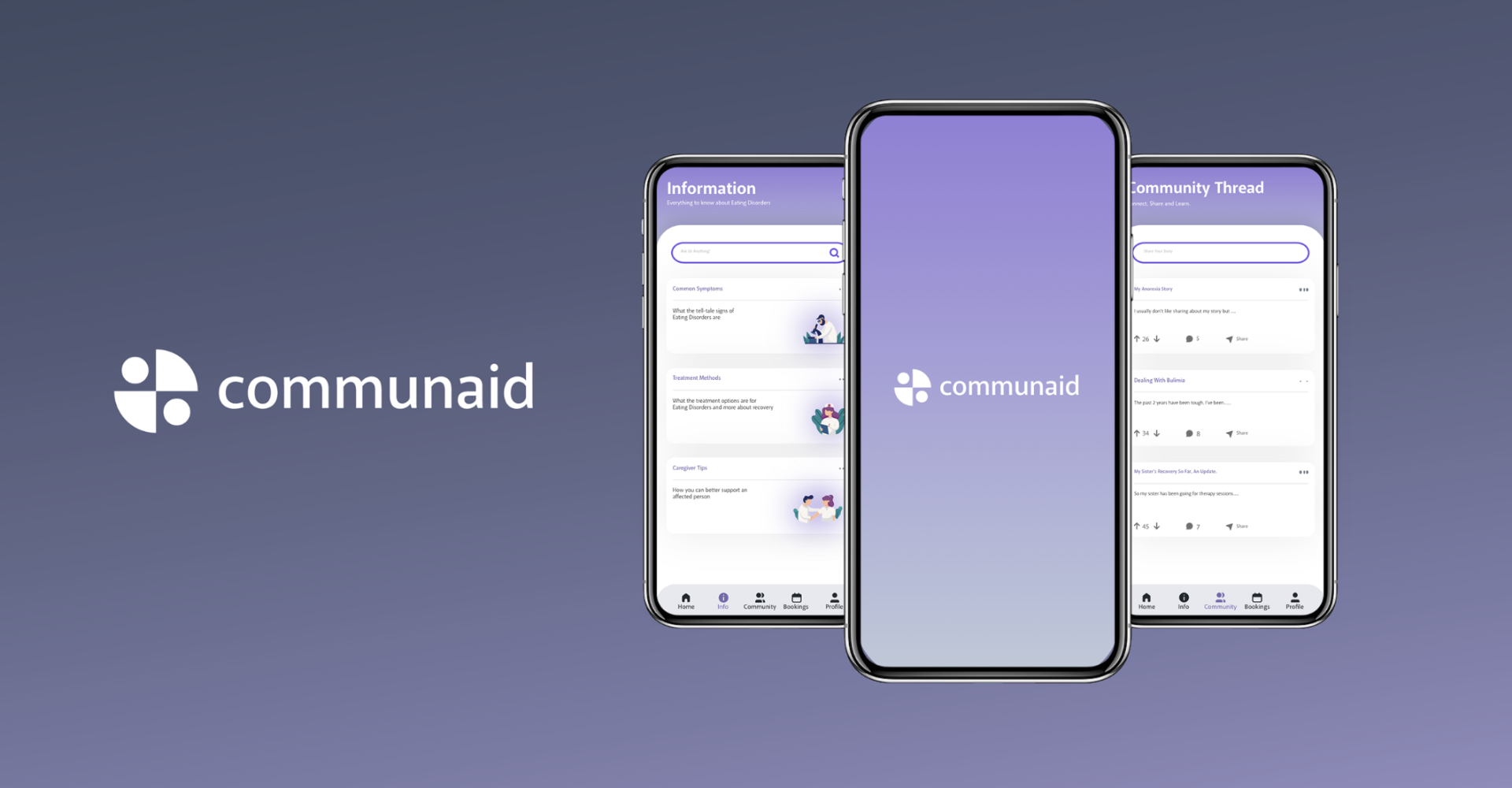 Communaid mobile application design - collaborative project